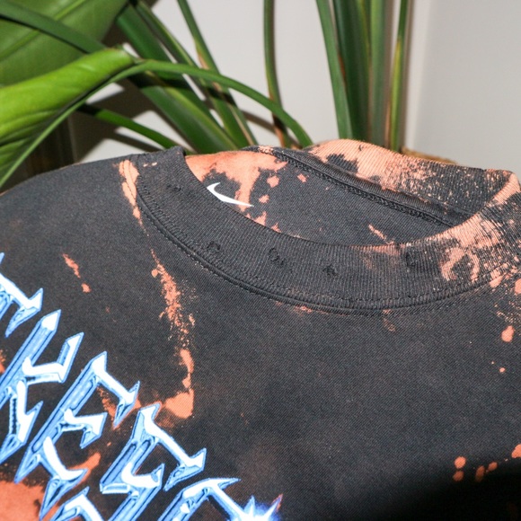 Unisex Hand-Dyed & Distressed Nike SB T - Picture 2 of 2
